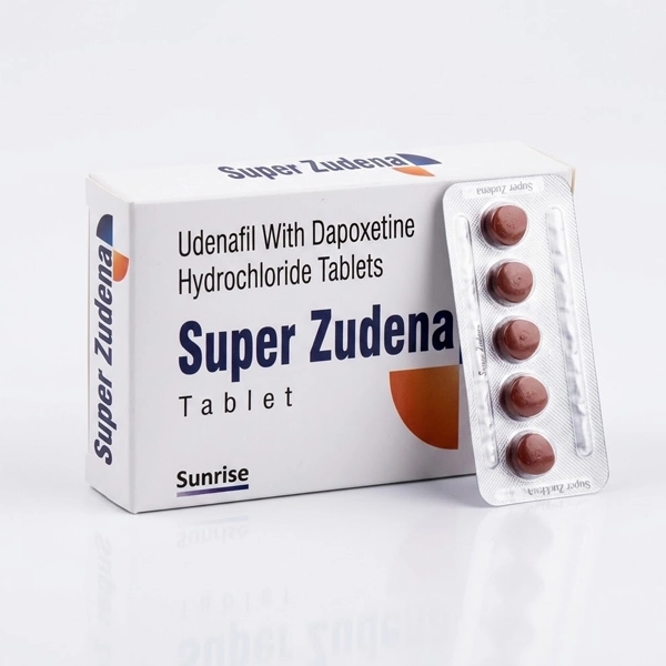 Super Zudena 2 Super Zudena Tablets - Box and 5-Tablet Blister Strip